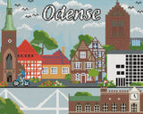 Diamond Art Odense 40 x 50 cm