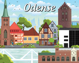 Diamond Art Odense 40 x 50 cm