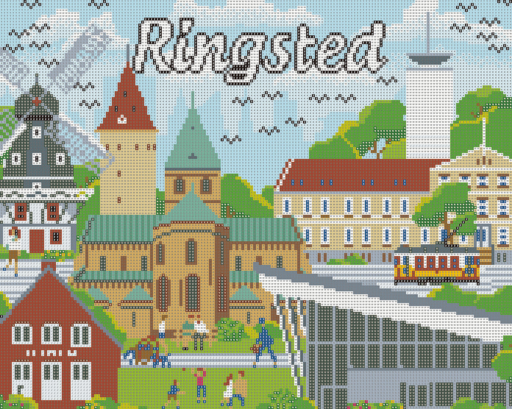 Diamond Art Ringsted 40 x 50 cm