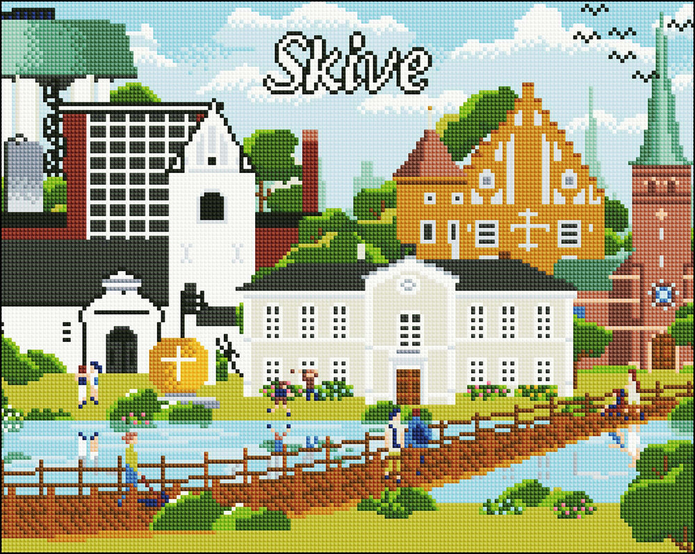 Diamond Art Skive 40 x 50 cm