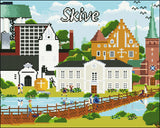 Diamond Art Skive 40 x 50 cm