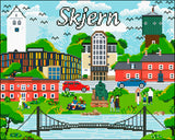 Diamond Art Skjern 40 x 50 cm