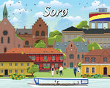Diamond Art Sorø 40 x 50 cm
