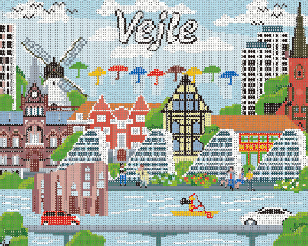 Diamond Art Vejle 40 x 50 cm