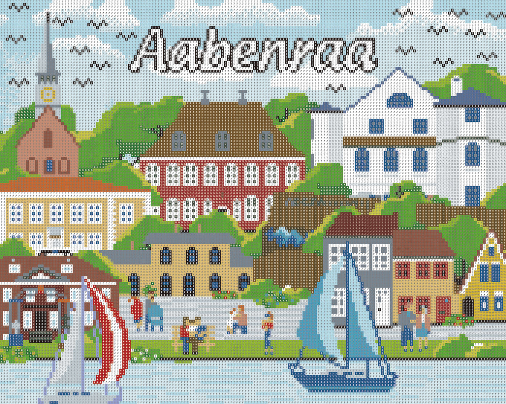 Diamond Art Aabenraa 40 x 50 cm