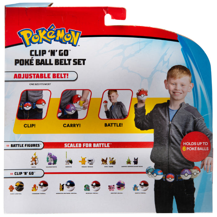 Pokémon clip n go belt set Pikachu