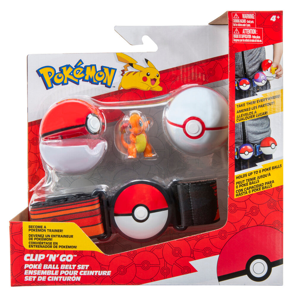 Pokémon clip n go belt set Pikachu