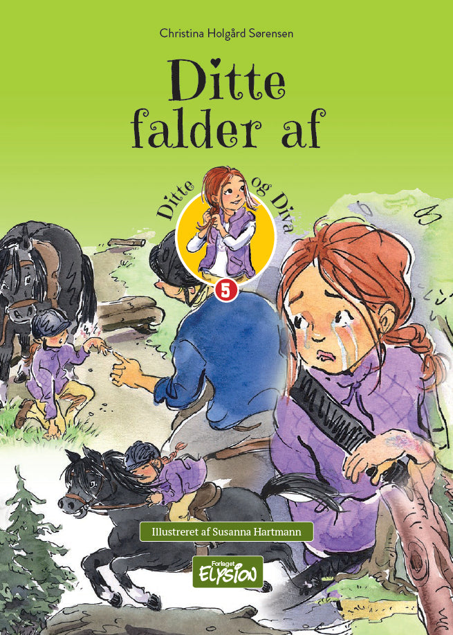Ditte falder af