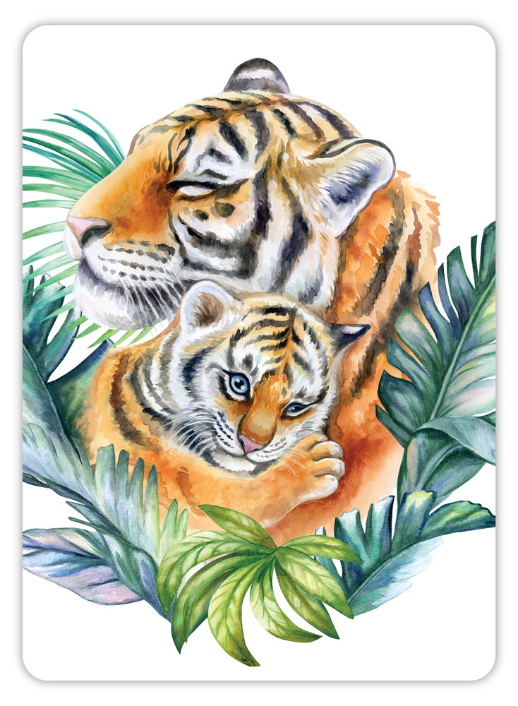 Diamond Art Tiger 13 x 18 cm