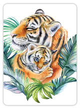 Diamond Art Tiger 13 x 18 cm
