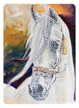 Diamond Art Hest 13 x 18 cm