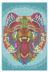 Diamond Art Bjørn 20 x 30 cm