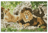 Diamond Art Løver 20 x 30 cm
