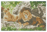 Diamond Art Løver 20 x 30 cm