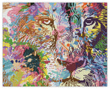 Diamond Art Løve 40 x 50 cm