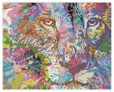 Diamond Art Løve 40 x 50 cm