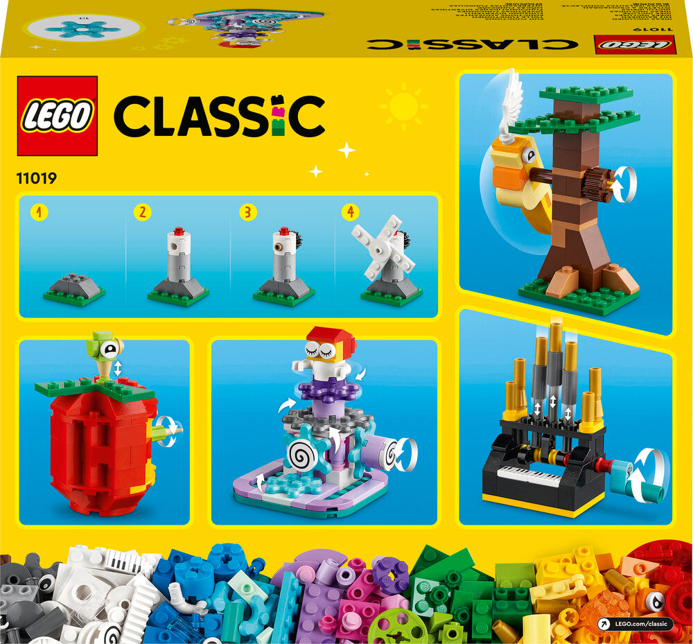 11019 LEGO Classic Klodser Og Funktioner