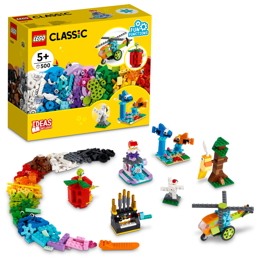 11019 LEGO Classic Klodser Og Funktioner