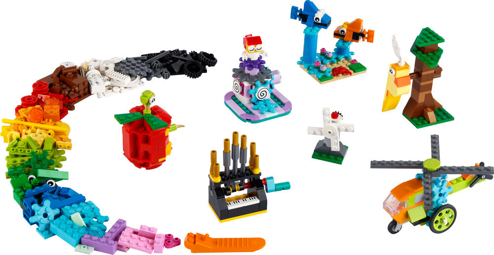 11019 LEGO Classic Klodser Og Funktioner