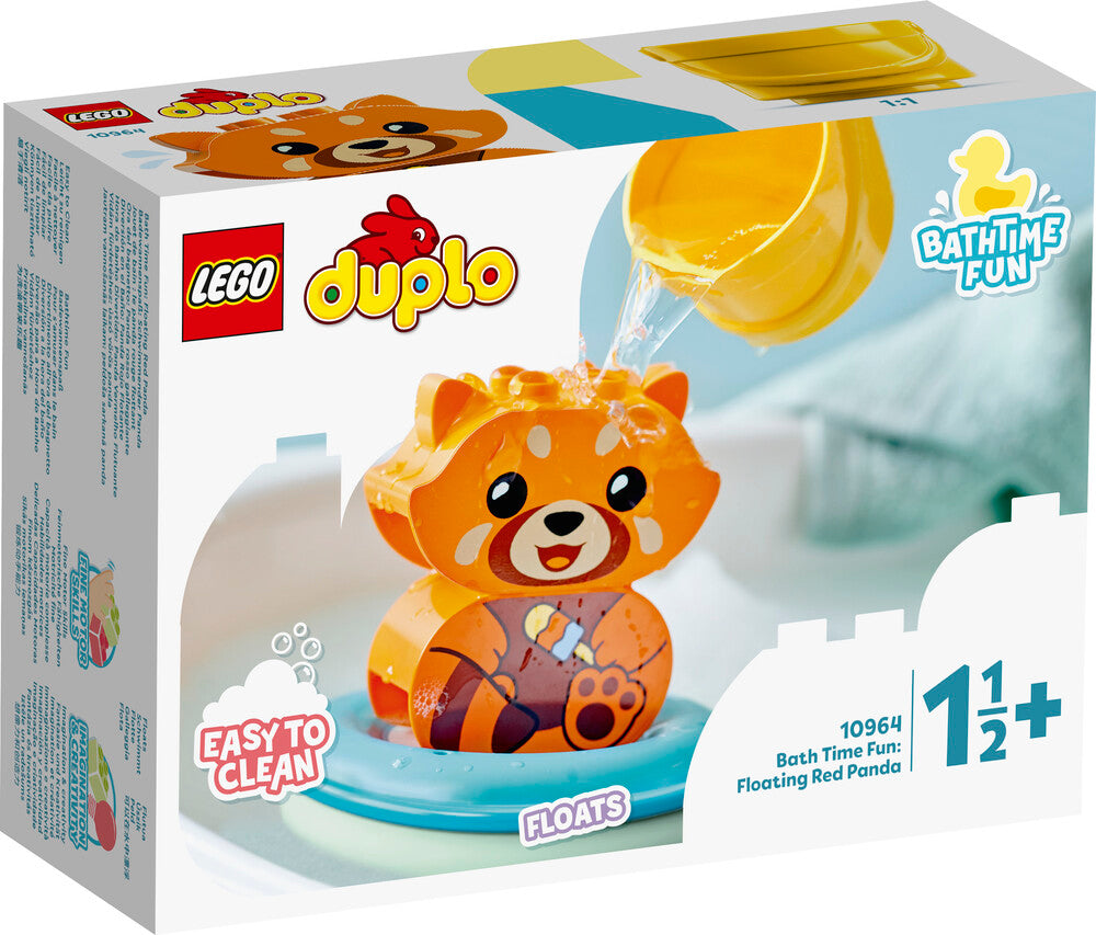10964 LEGO DUPLO My First Sjov i badet: Flydende rød panda