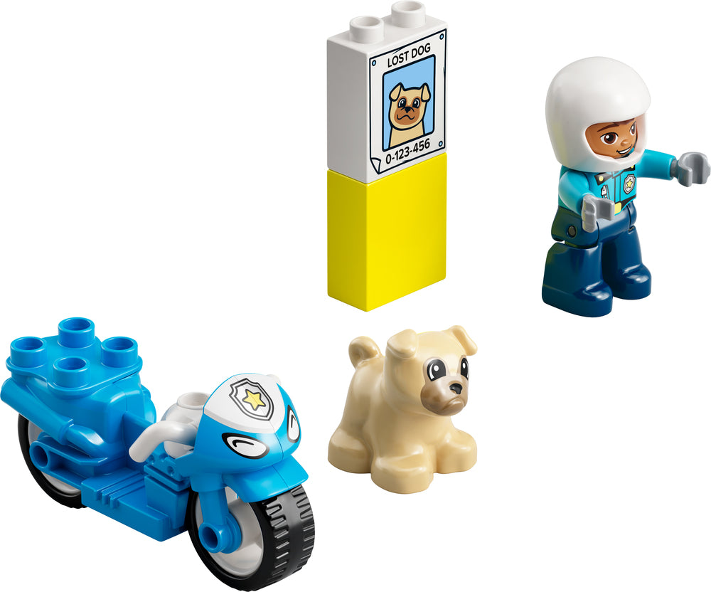 D2 10967 LEGO DUPLO Town Politimotorcykel
