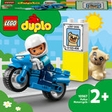 D2 10967 LEGO DUPLO Town Politimotorcykel