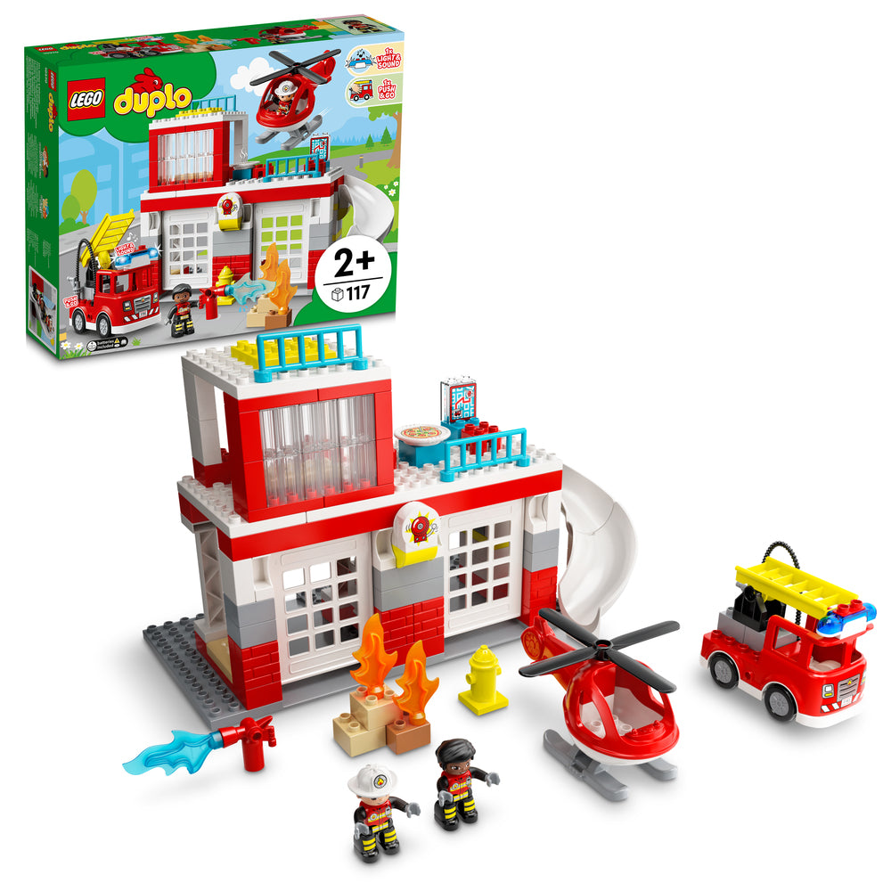 10970 LEGO DUPLO Town Brandstation og helikopter