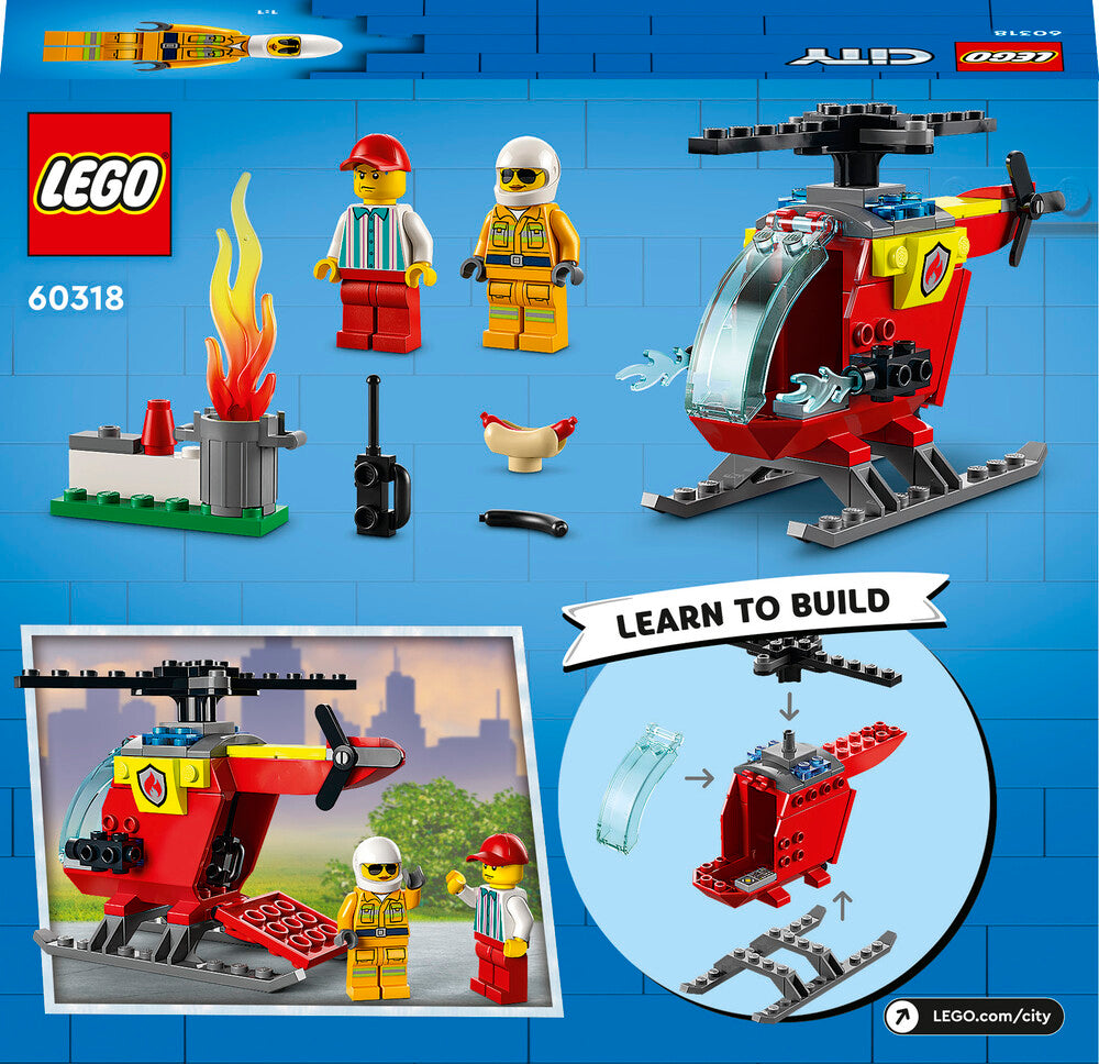 60318 LEGO City Fire Brandslukningshelikopter