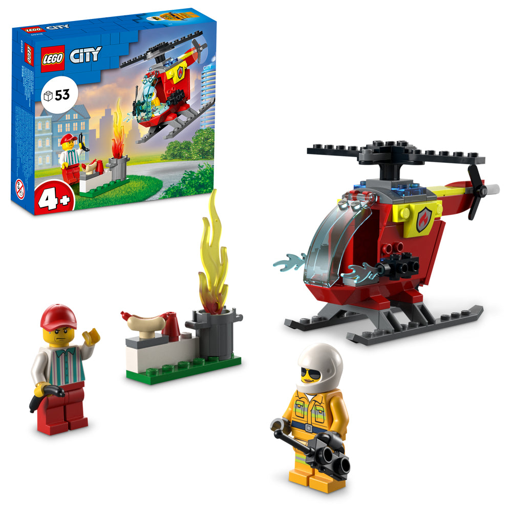 60318 LEGO City Fire Brandslukningshelikopter