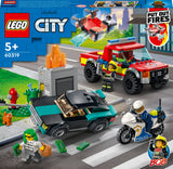 60319 LEGO City Fire Brandslukning og politijagt