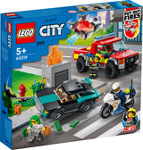 60319 LEGO City Fire Brandslukning og politijagt