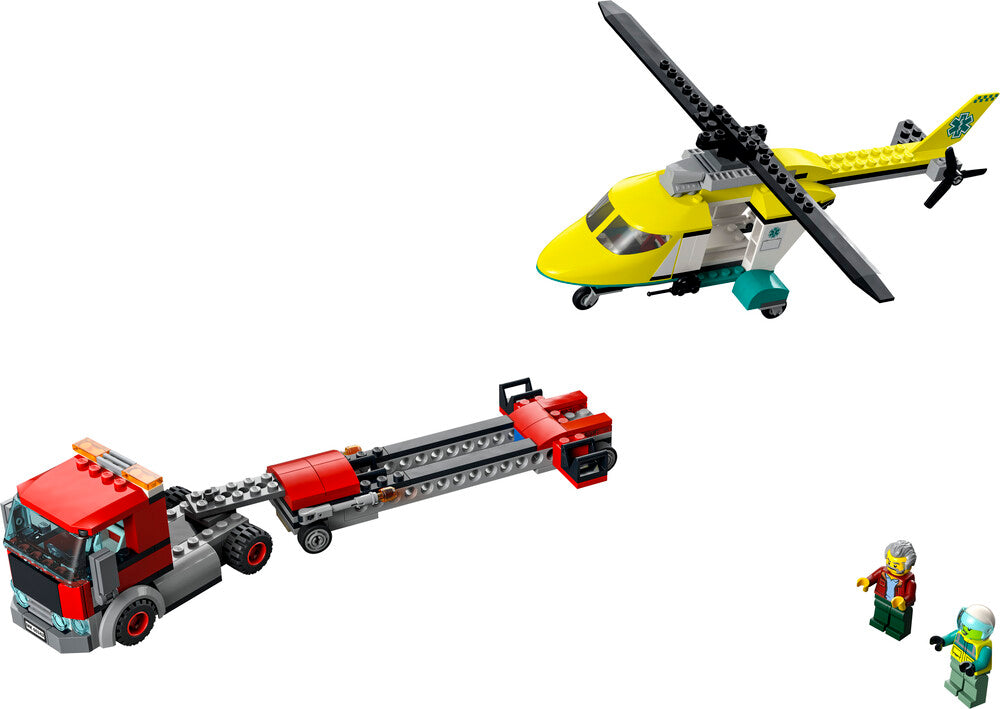 60343 LEGO City Redningshelikopter-transporter