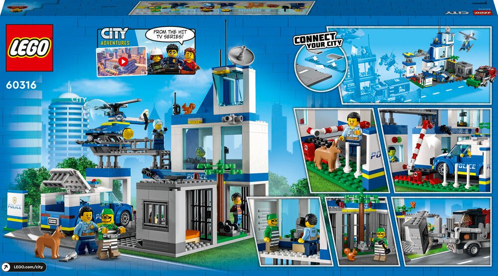 D2 60316 LEGO City Politistation