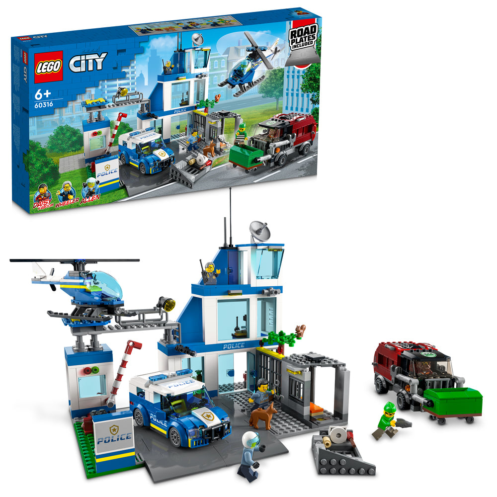 D2 60316 LEGO City Politistation