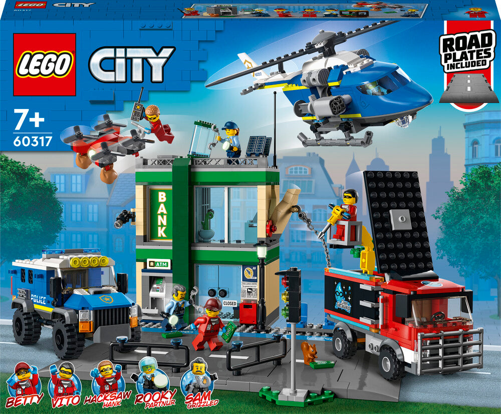 60317 LEGO City Politijagt ved banken