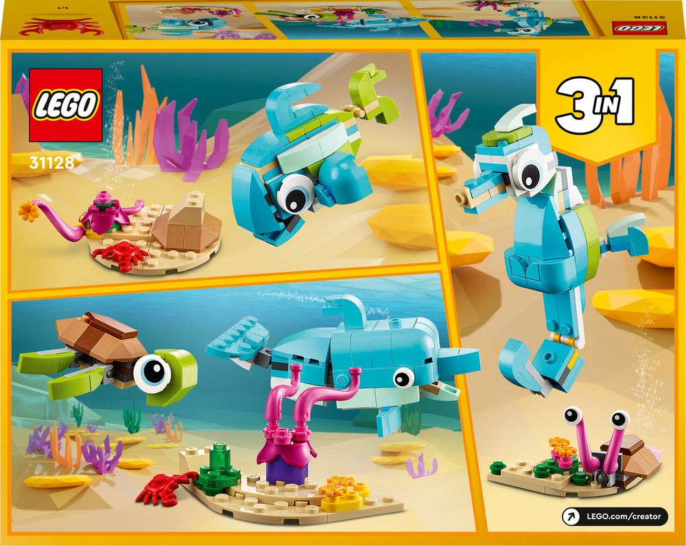 31128 LEGO Creator Delfin Og Skildpadde