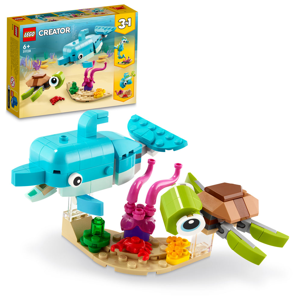 31128 LEGO Creator Delfin Og Skildpadde