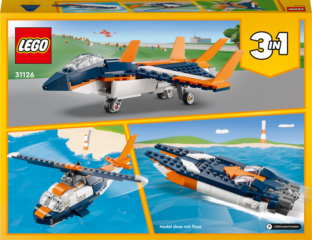 31126 LEGO Creator Supersonisk jet