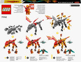 71762 LEGO Ninjago Kais ilddrage EVO
