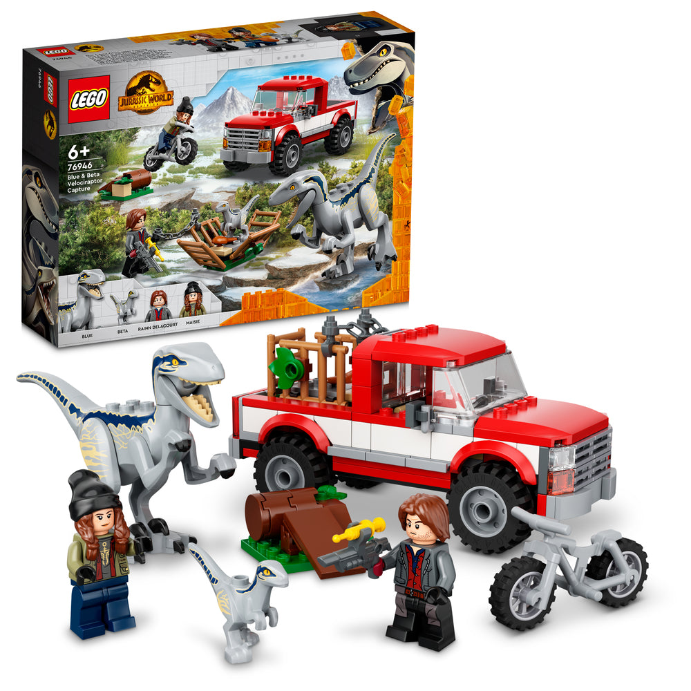 76946 LEGO Jurassic World Blue og Beta – velociraptor-fangst
