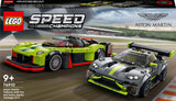 76910 LEGO Speed Champions Aston Martin Valkyrie AMR Pro og Aston Martin Vantage GT3