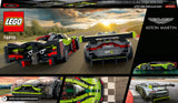 76910 LEGO Speed Champions Aston Martin Valkyrie AMR Pro og Aston Martin Vantage GT3