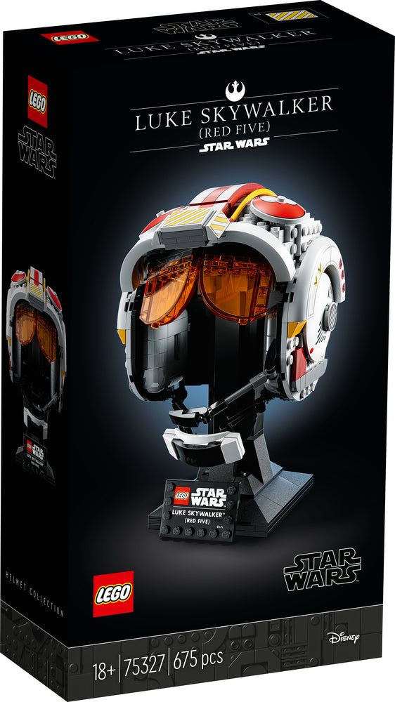 75327 LEGO Star Wars Luke Skywalkers Red Five-hjelm