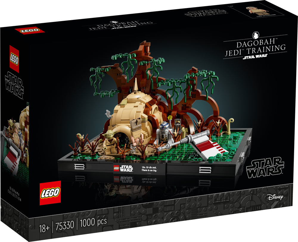 75330 LEGO Star Wars Diorama med Jedi-træning på dagobah