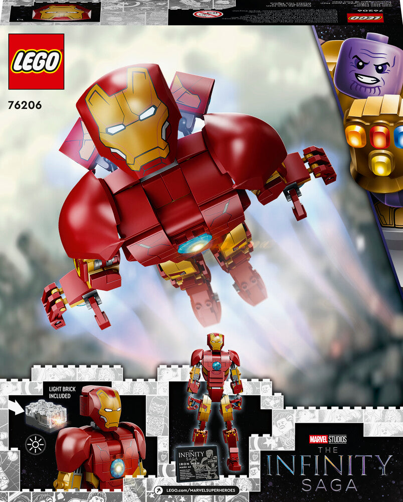 76206 LEGO Super Heroes Iron Man-figur