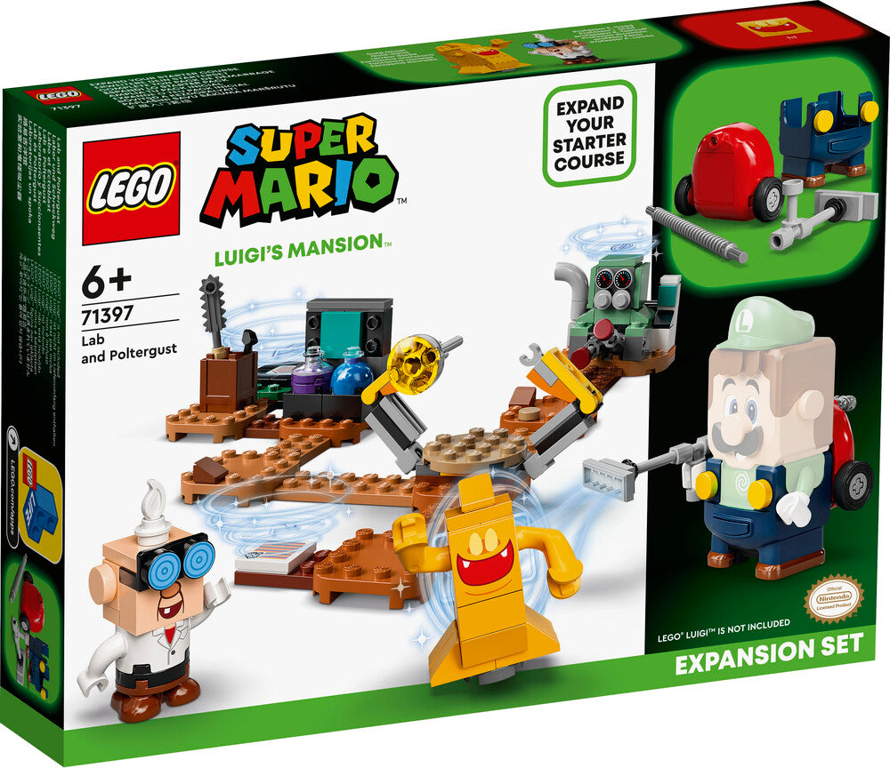 71397 LEGO Super Mario Luigi'S Mansion Lab Og Poltergust – Udvidelsessæt