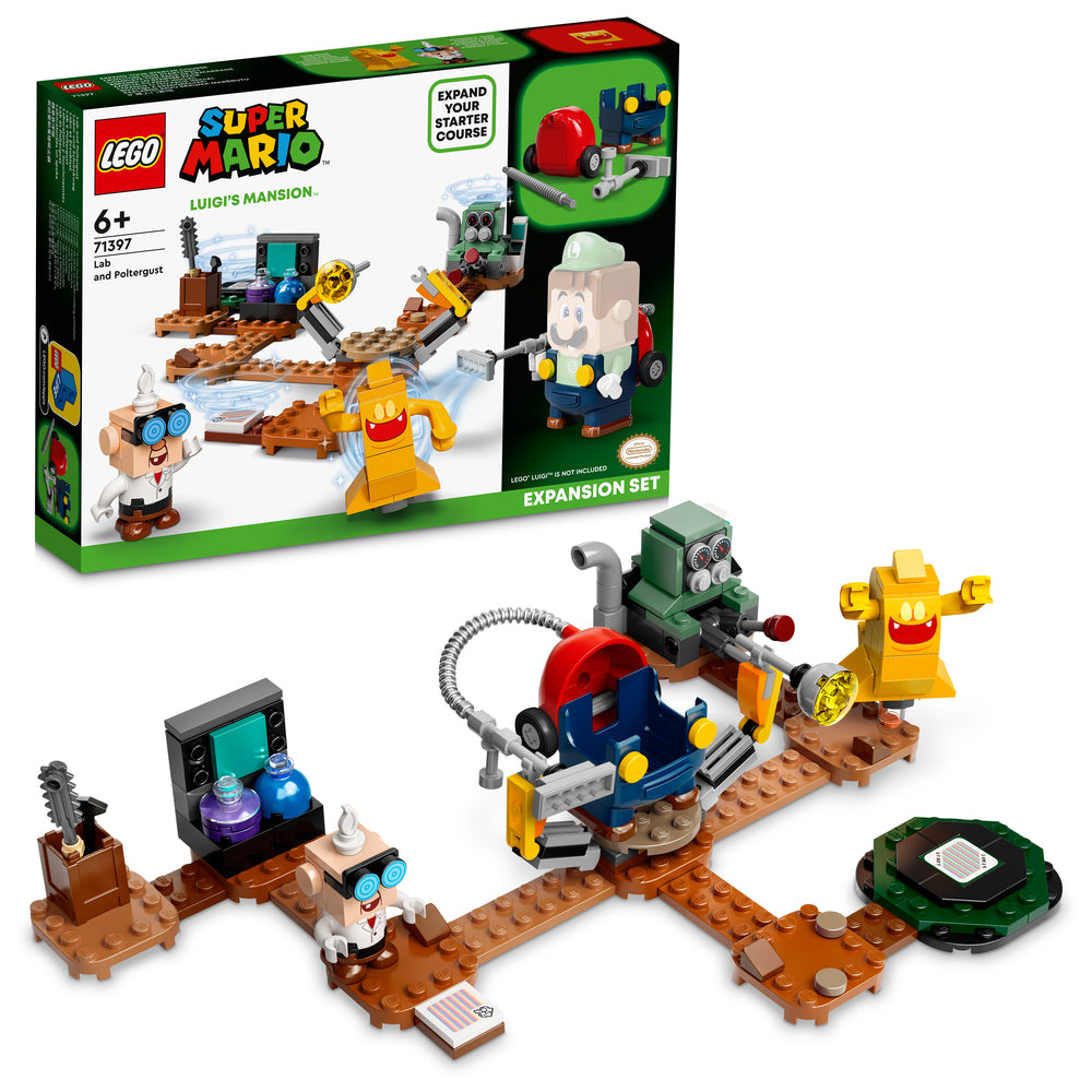 71397 LEGO Super Mario Luigi'S Mansion Lab Og Poltergust – Udvidelsessæt