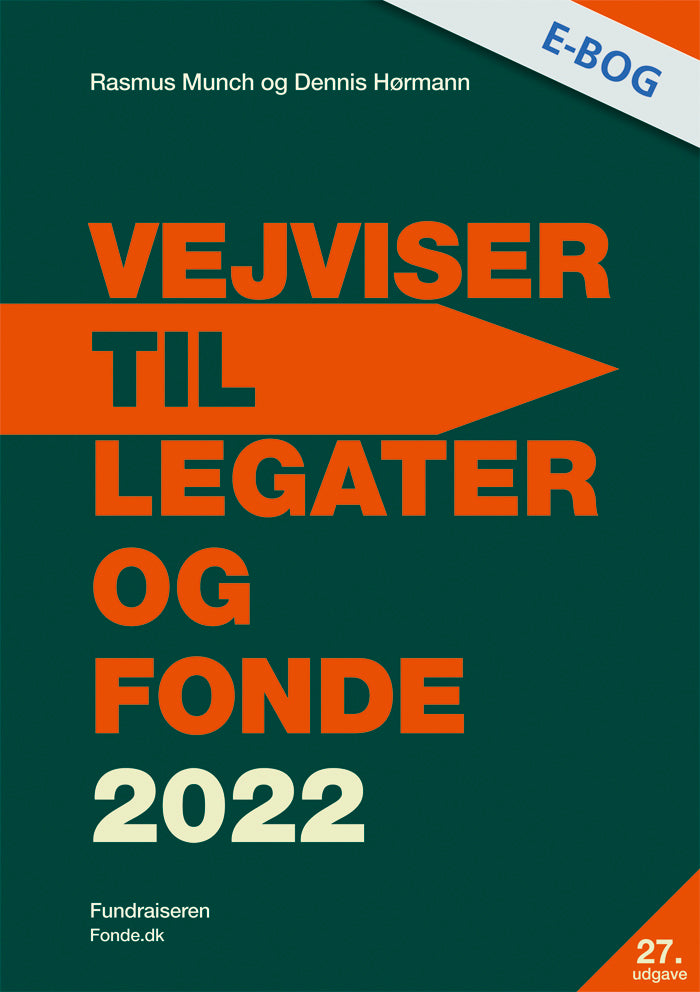 VEJVISER TIL LEGATER OG FONDE 2022 CD-ROM/USB