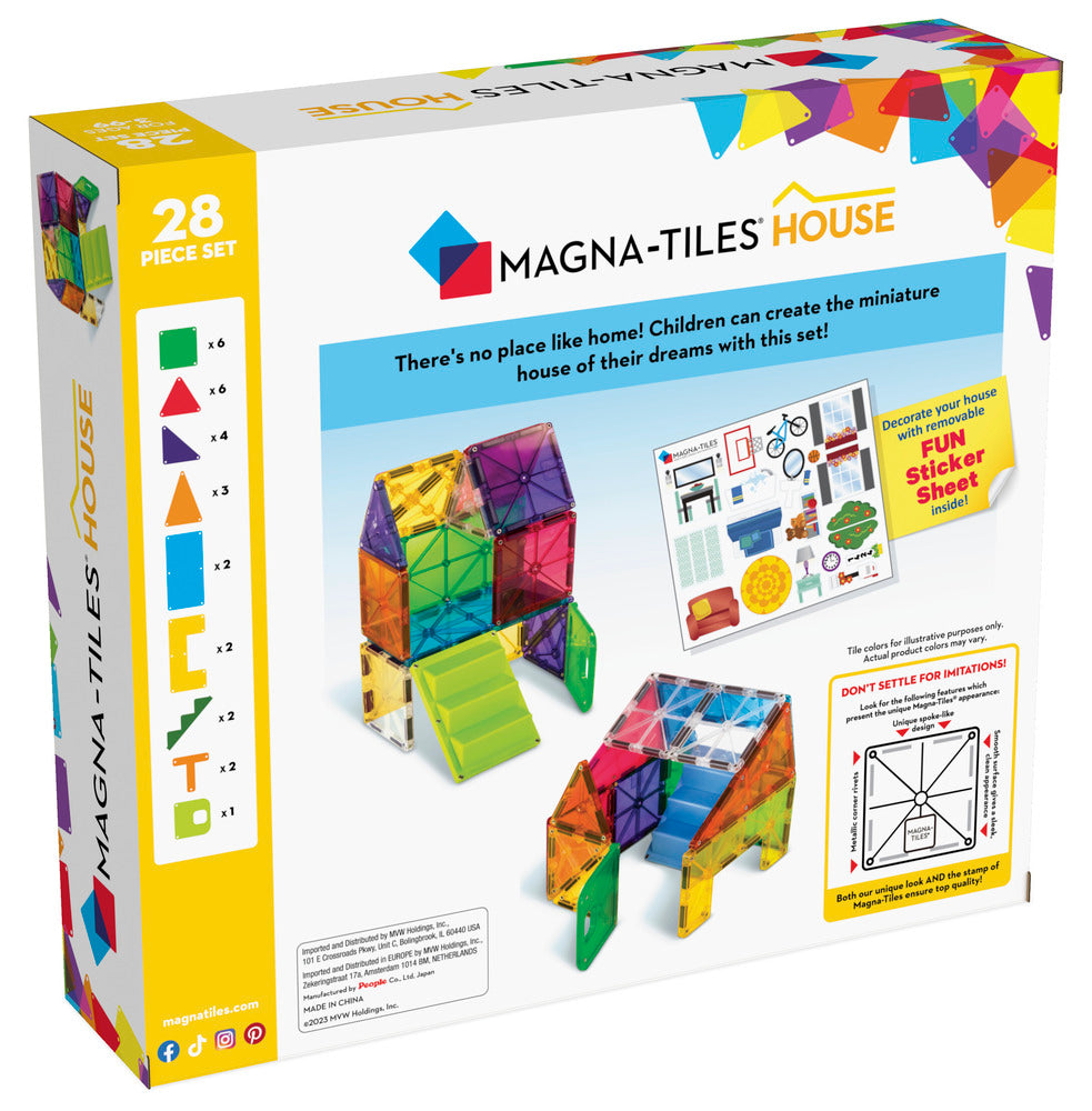 MAGNA-TILES House 28 stk