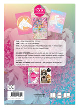 Malebog - mal med stickers Unicorns